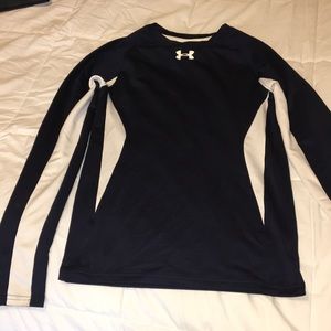 Under armour cold gear fitted - navy blue